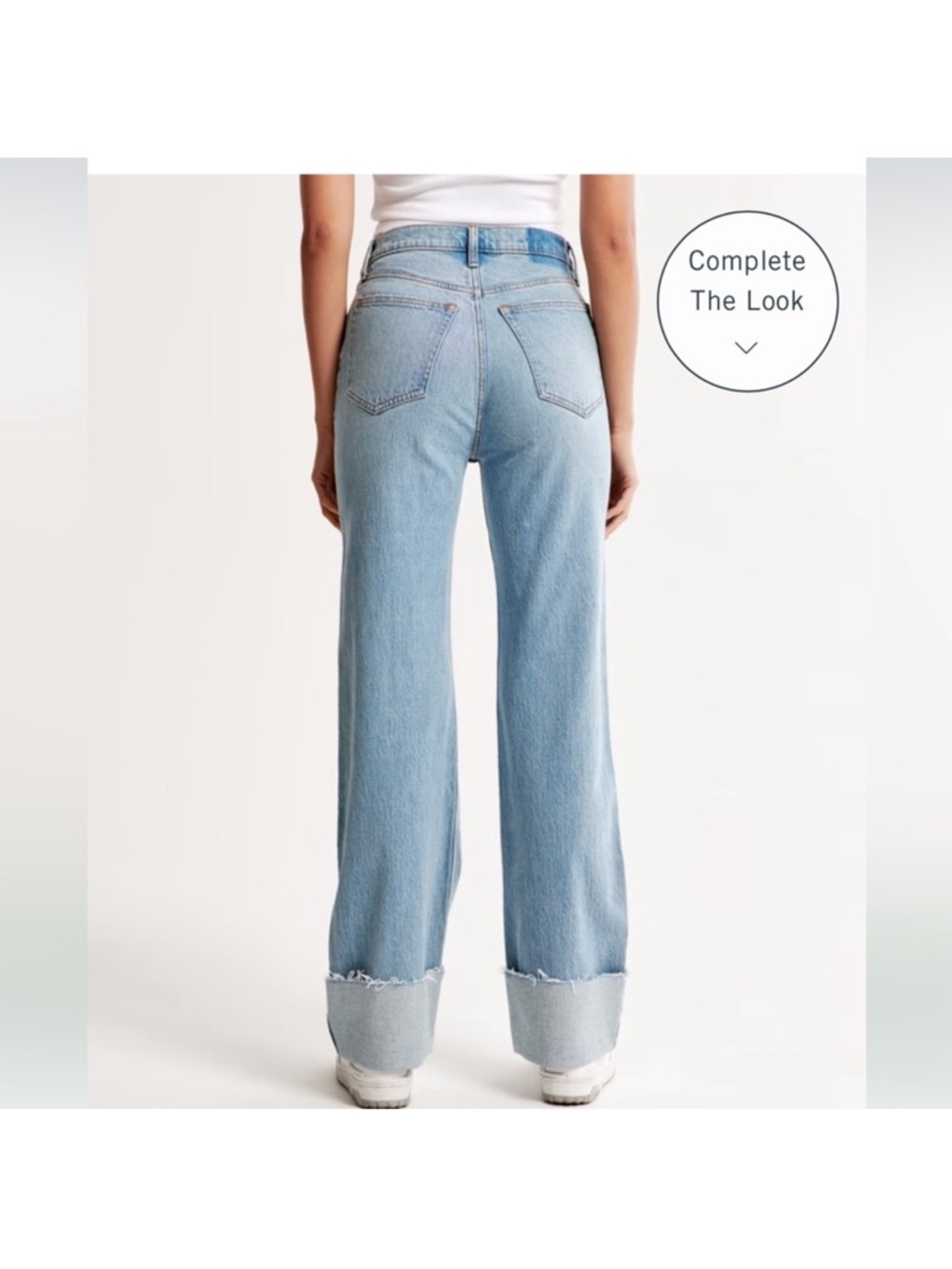 Abercrombie & Fitch - 90s relaxed high rise jeans